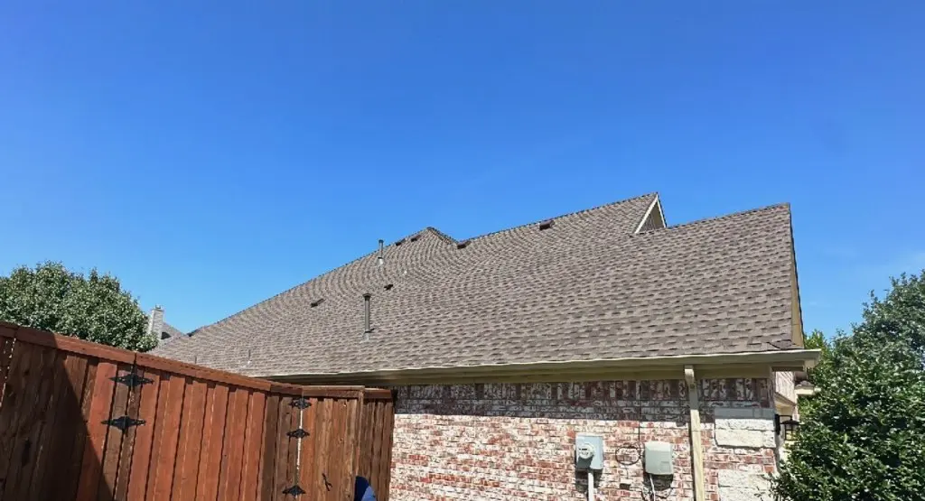 Completed roof replacement project in Chino Hills